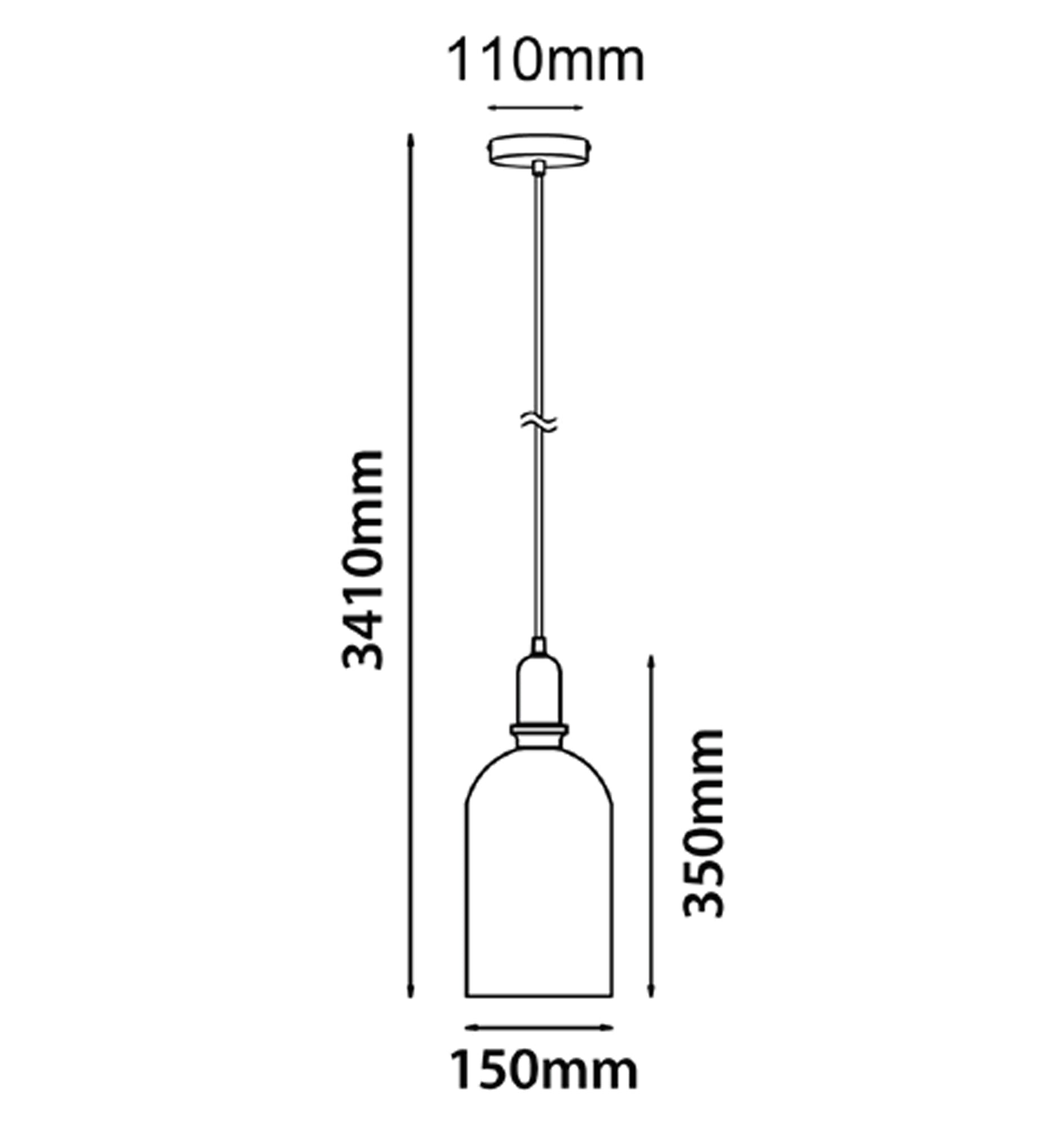 HORTEN Interior Single Pendant Light 