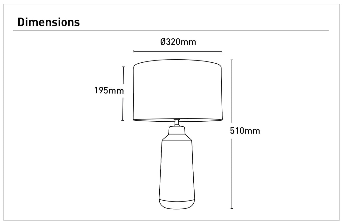 Farrow Table Lamp