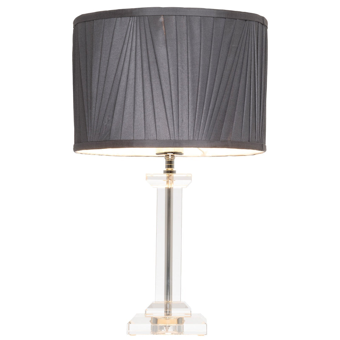 Albion Pleated Crystal Table Lamp