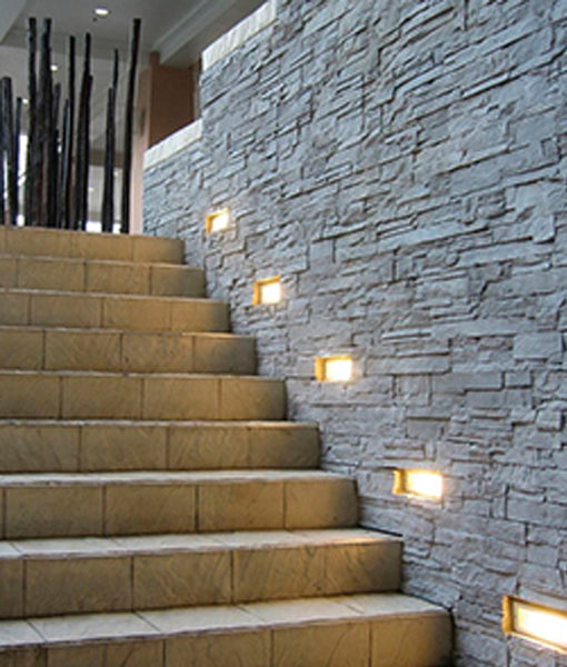 BRICK: LED Exterior Recessed Rectangular Wall / Brick Lights IP65