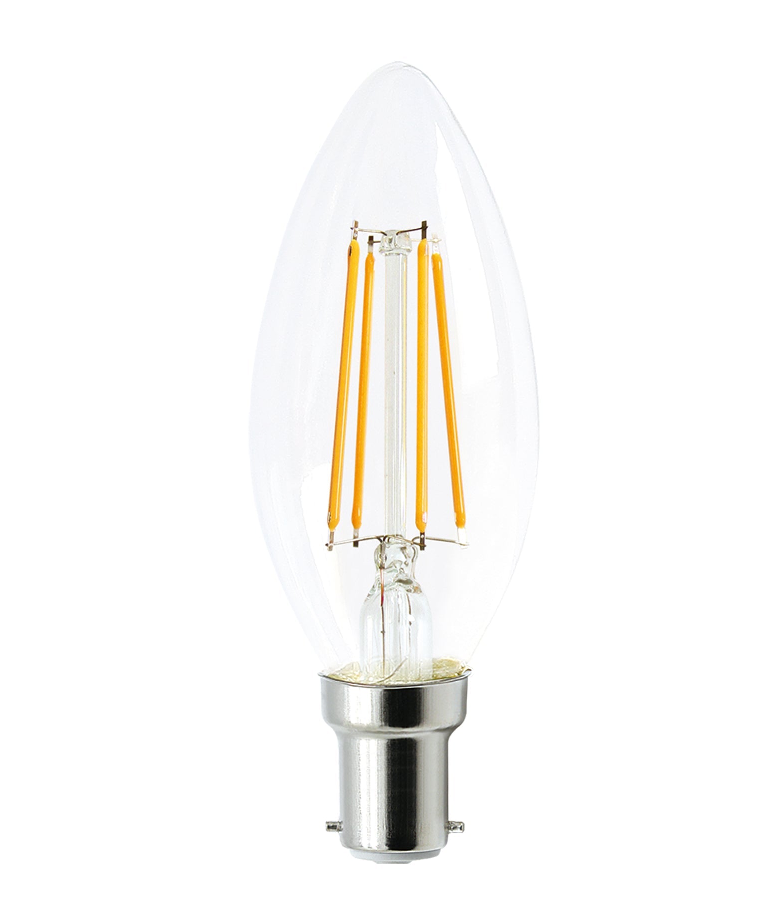 Candle LED Filament Dimmable Globes Clear Diffuser (4W)