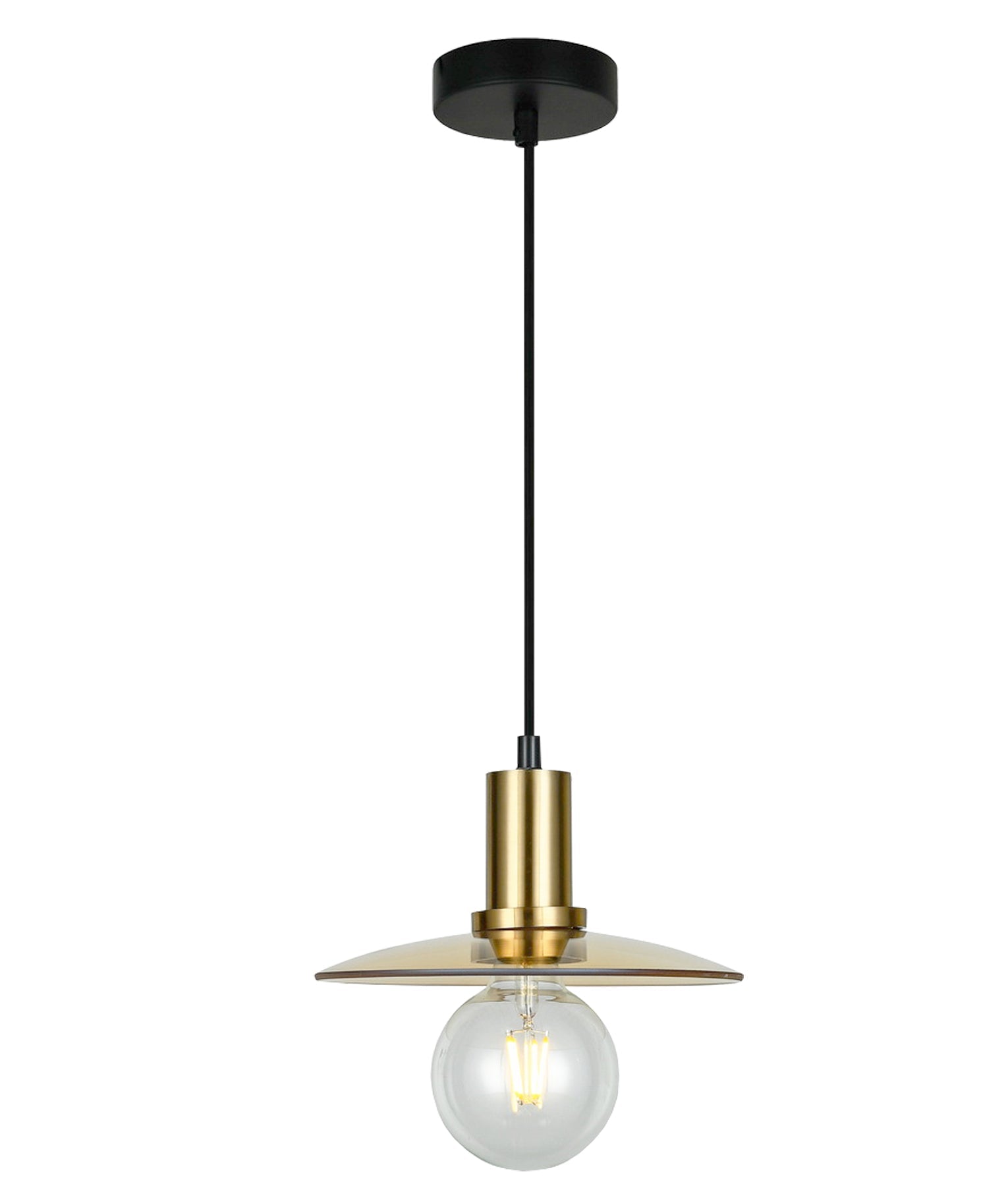 CHAPEAU: Interior Glass Coolie Small Pendant Lights