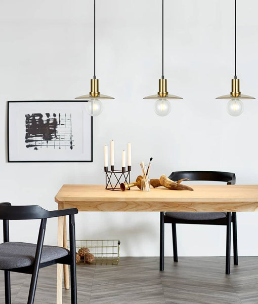 CHAPEAU: Interior Glass Coolie Small Pendant Lights