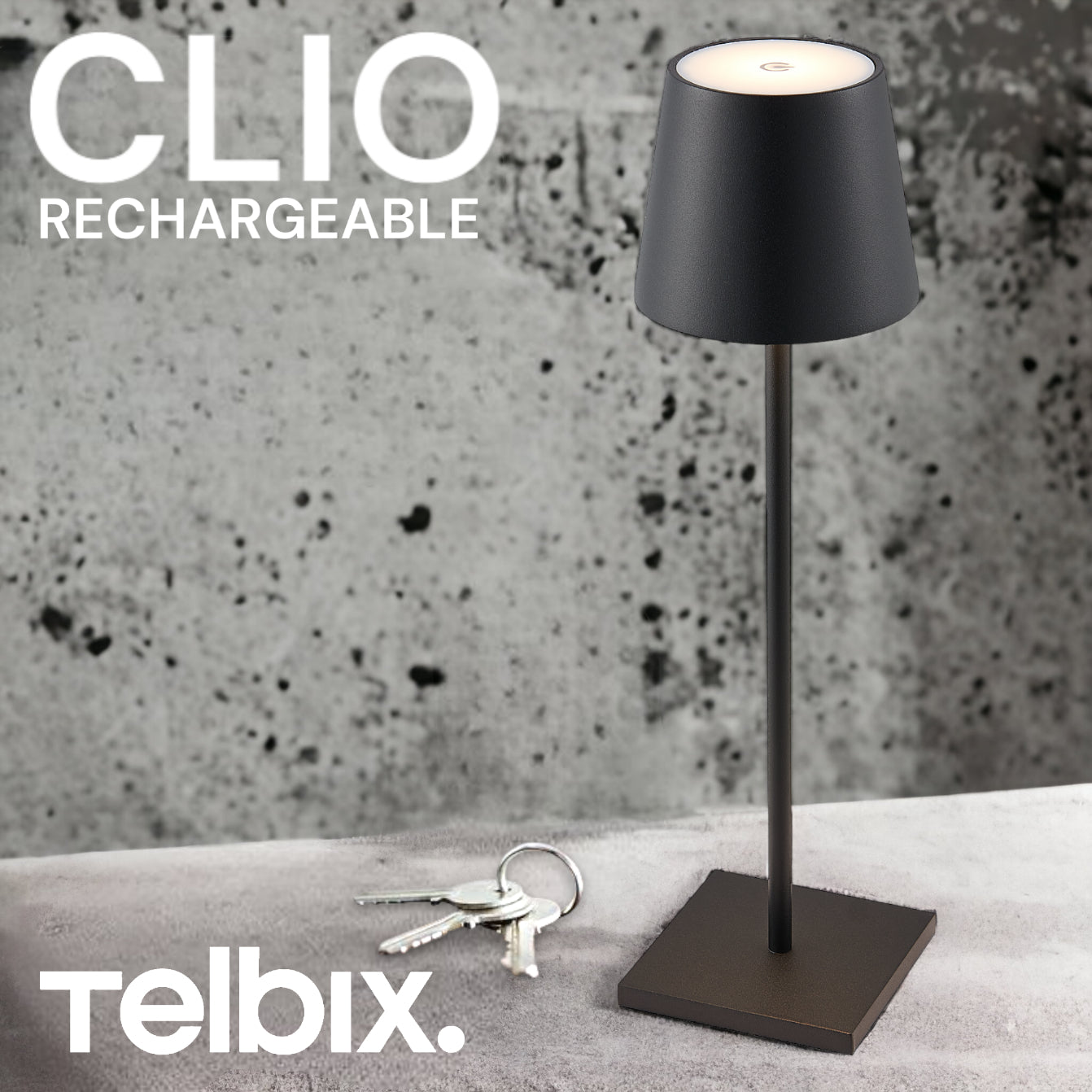 CLIO RECHARGEABLE TABLE LAMP