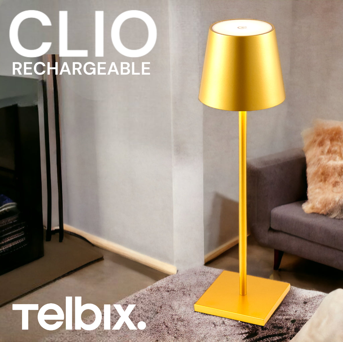 CLIO RECHARGEABLE TABLE LAMP