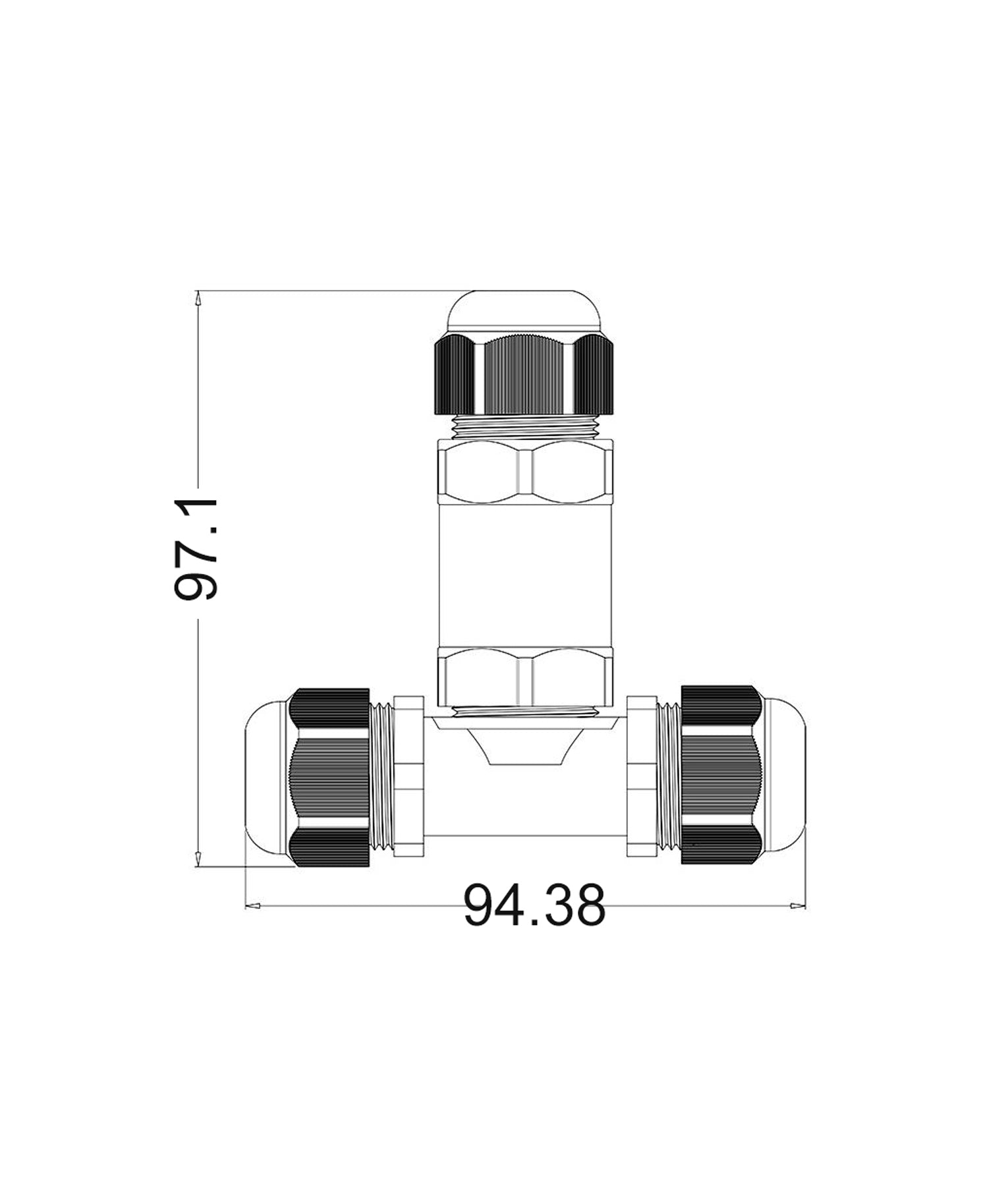 CONN: Waterproof Connector IP68