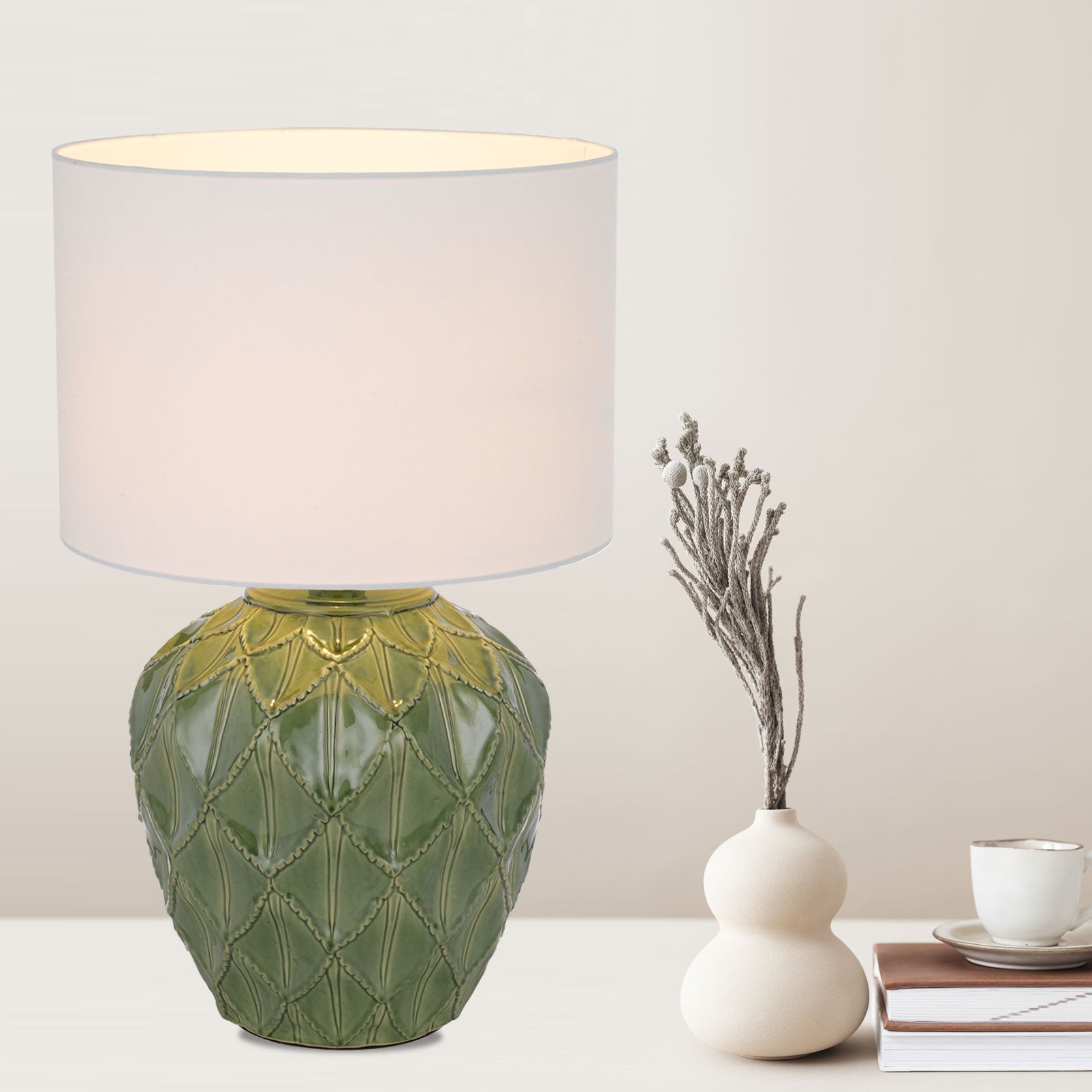 DIAZ CERAMIC TABLE LAMP 