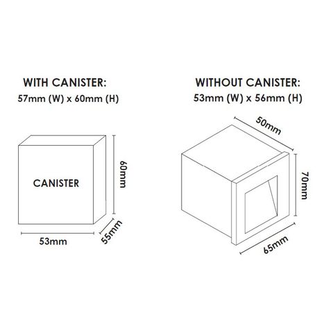 Stan Step Light-12v-WH-5K