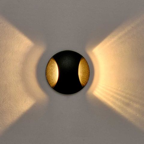 Kroll 2-240v-BK-5K Exterior Wall Light