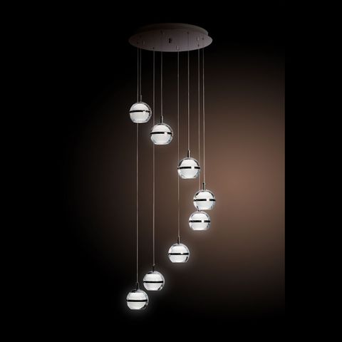 POD LED Pendant Light -8 Light - 5000K