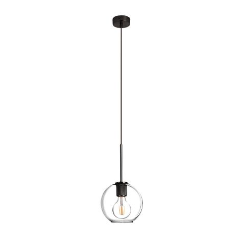 Pico Glass Pendant - Black