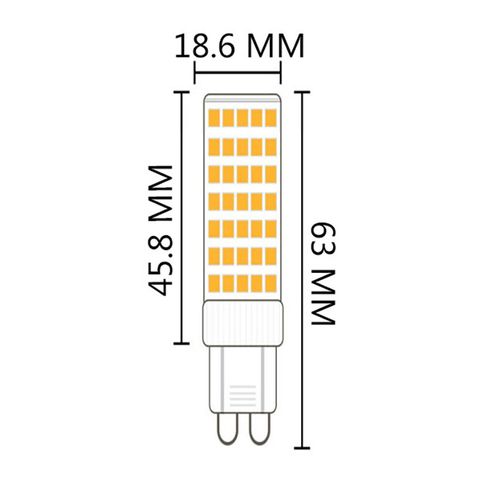 G95 15w LED Lamp - E27 - 3000K