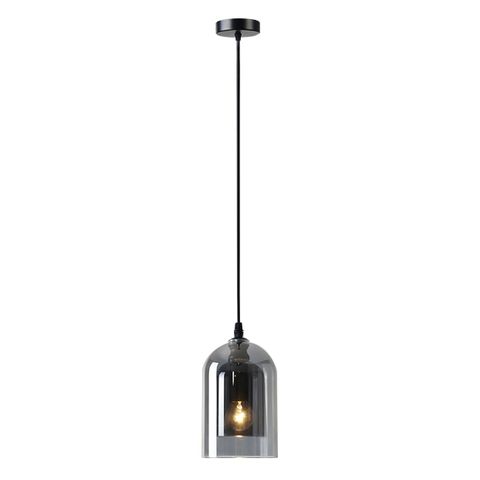 Marco Glass Pendant -BLK