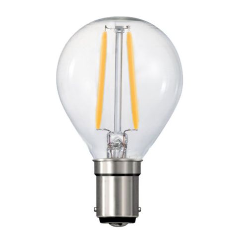 Fancy Round P45 4w LED Filament - B15 - 2700K