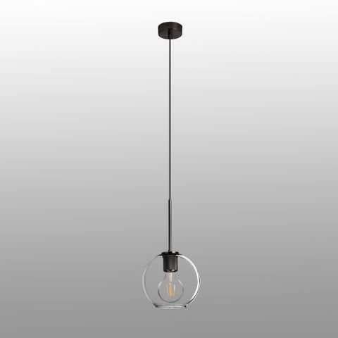 Pico Glass Pendant - Black