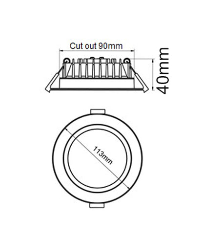 GALTRI LED Dimmable Downlight