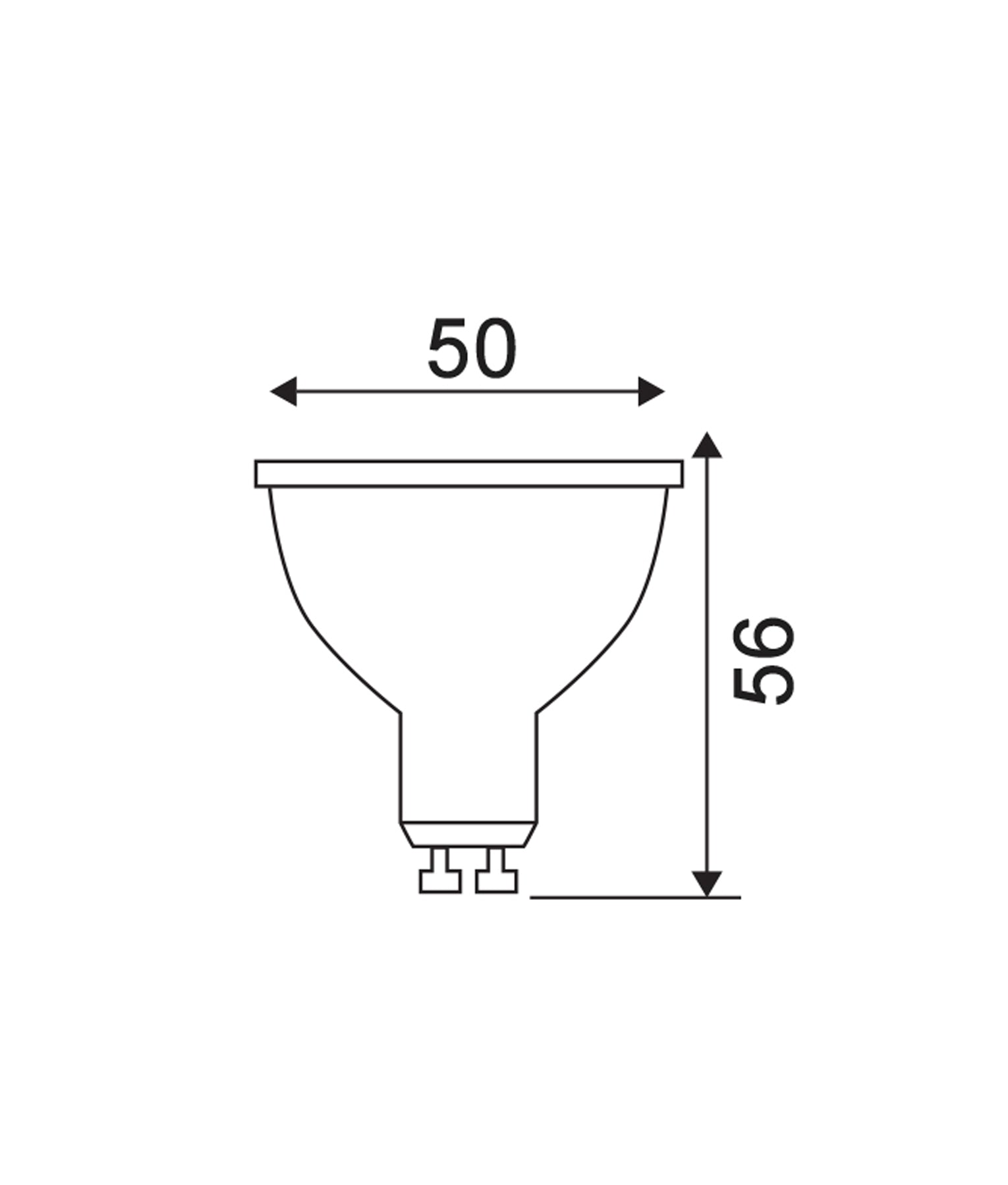 GU10 Dimmable LED Globes (5W)