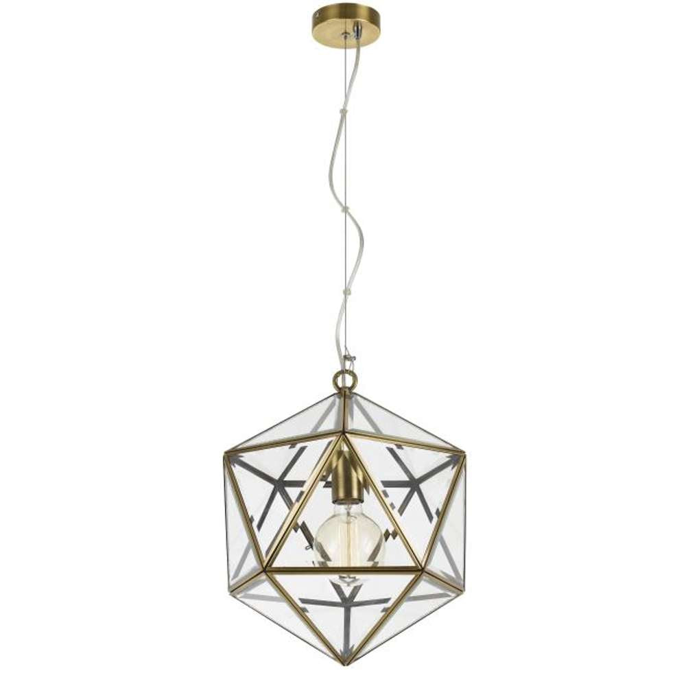 LAZLO 30 PENDANT SOLID BRASS