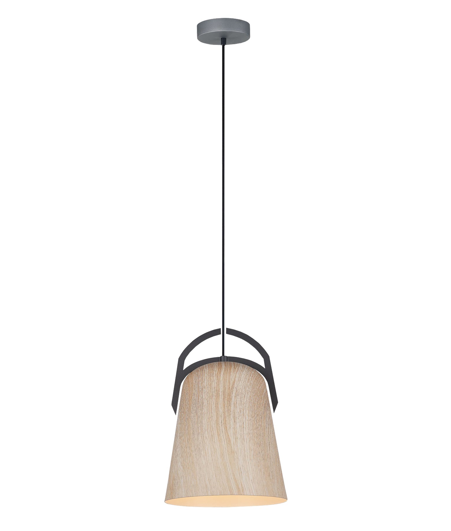 LEGNA: Retro Replica Wood Ellipse Shape Pendant Lights