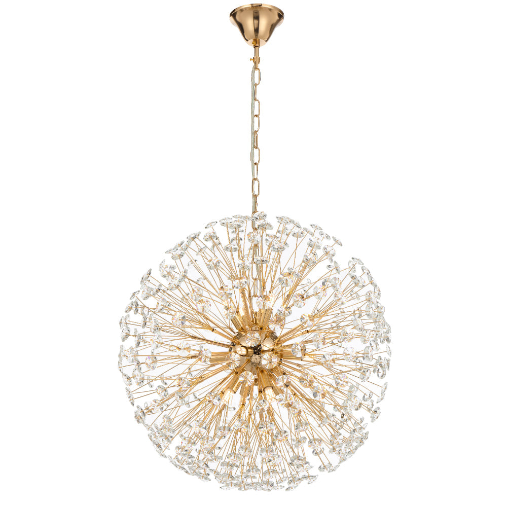 LERIDA 12 LIGHT ROUND PENDANT