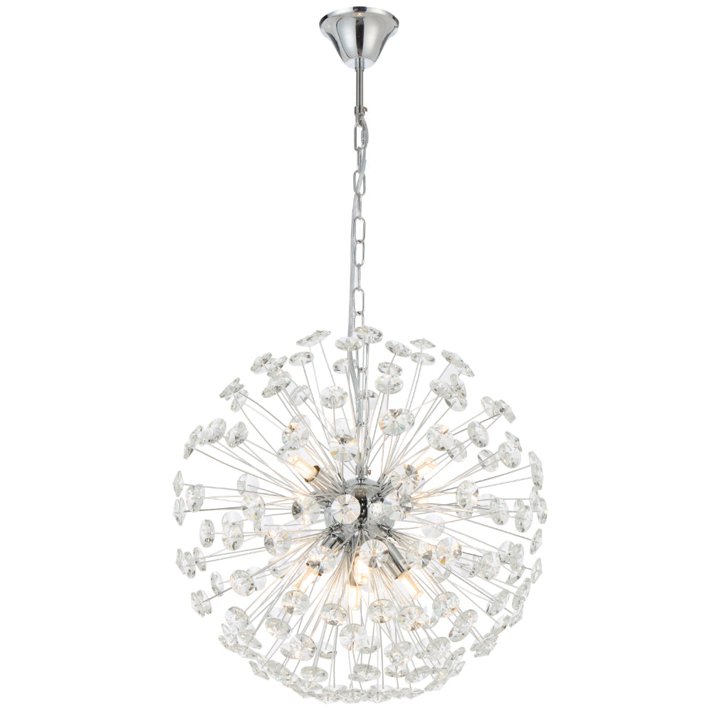 LERIDA 8 LIGHT ROUND PENDANT