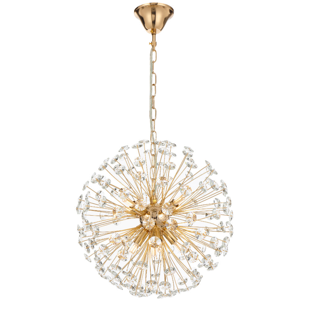 LERIDA 8 LIGHT ROUND PENDANT