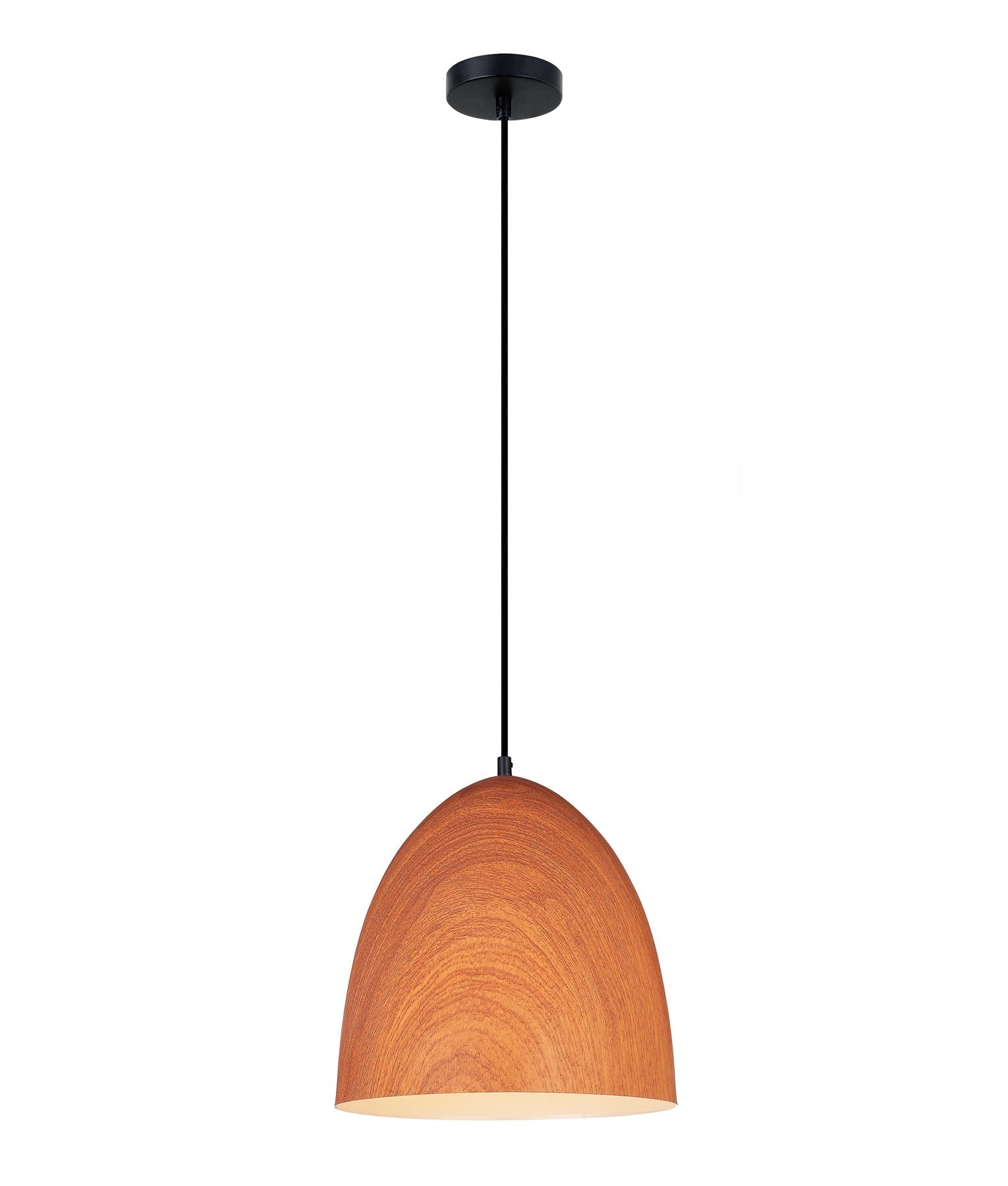 LIGNA: Retro Replica Wood Oblong Pendant Lights