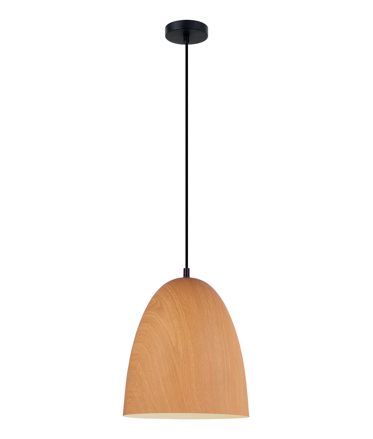 LIGNA: Retro Replica Wood Oblong Pendant Lights