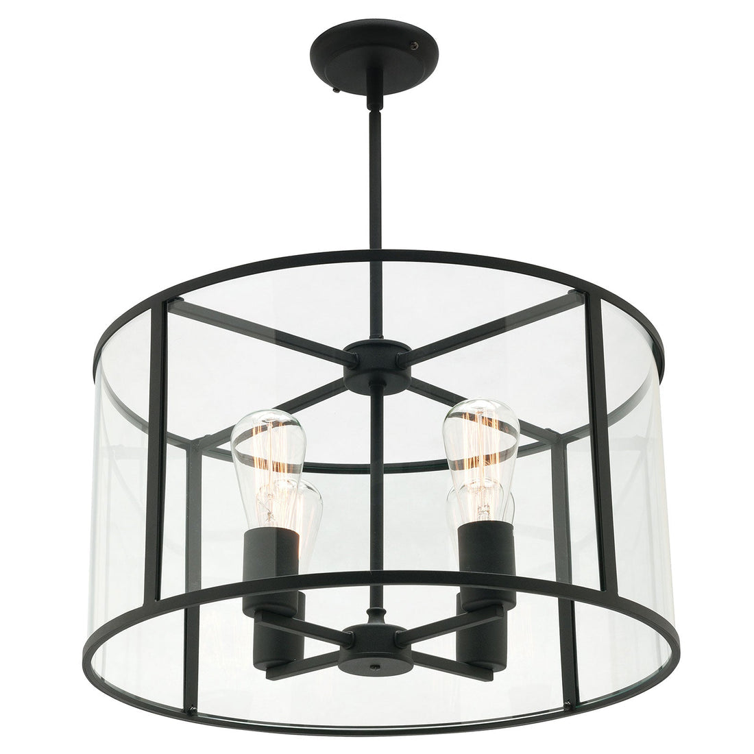 Liverpool 4Lt Round Pendant Light