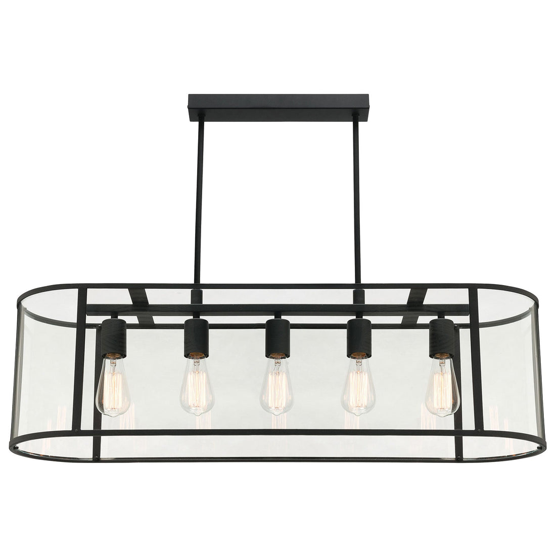 Liverpool 5Lt Oval Pendant Light