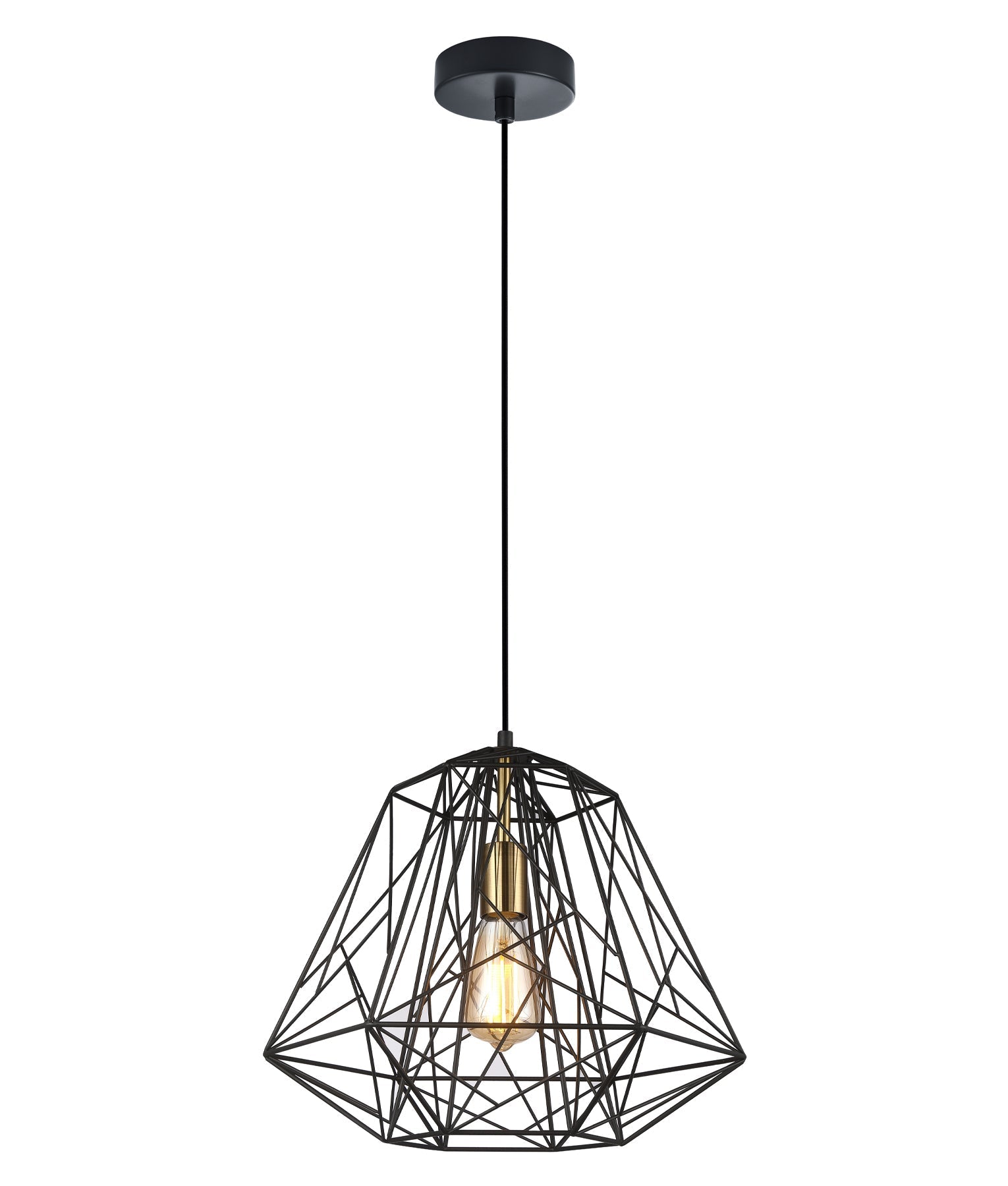 MARTE Interior Single Iron Cage Pendant Lights