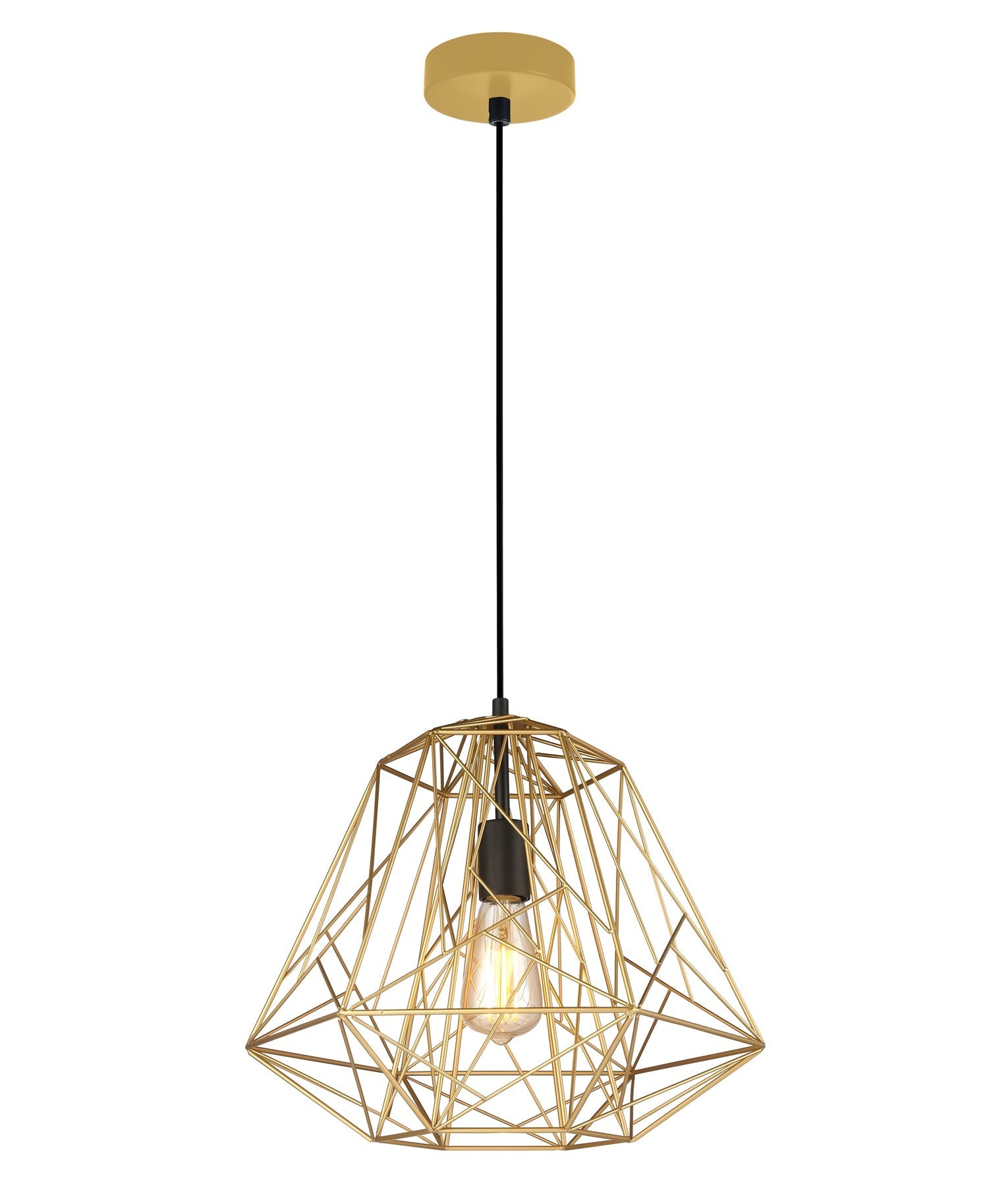 MARTE Interior Single Iron Cage Pendant Lights