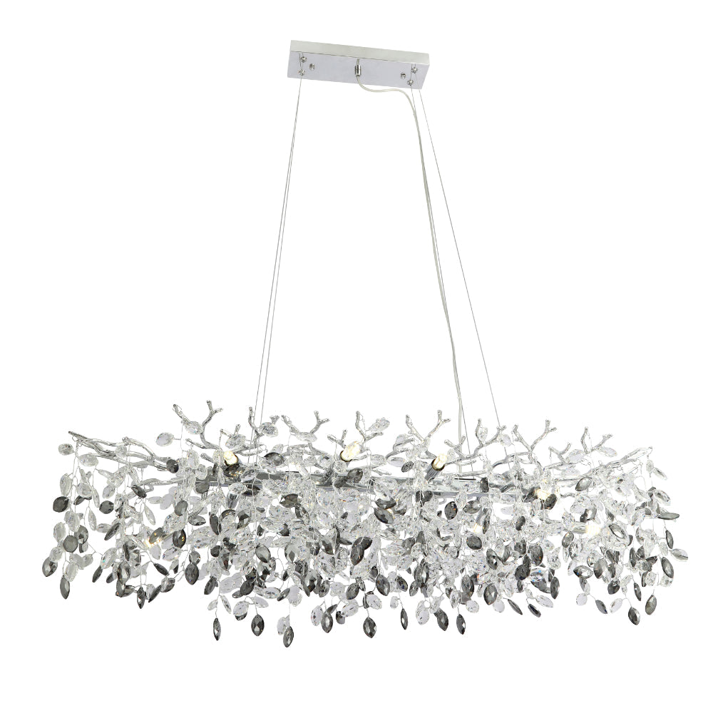 MOLENA 10 LIGHT RECTANGULAR PENDANT