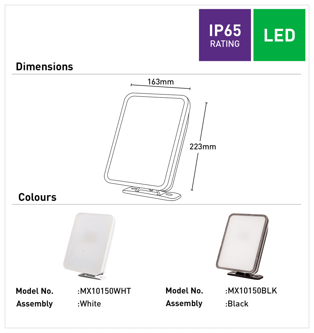 Tivoli LED Flood Light Range