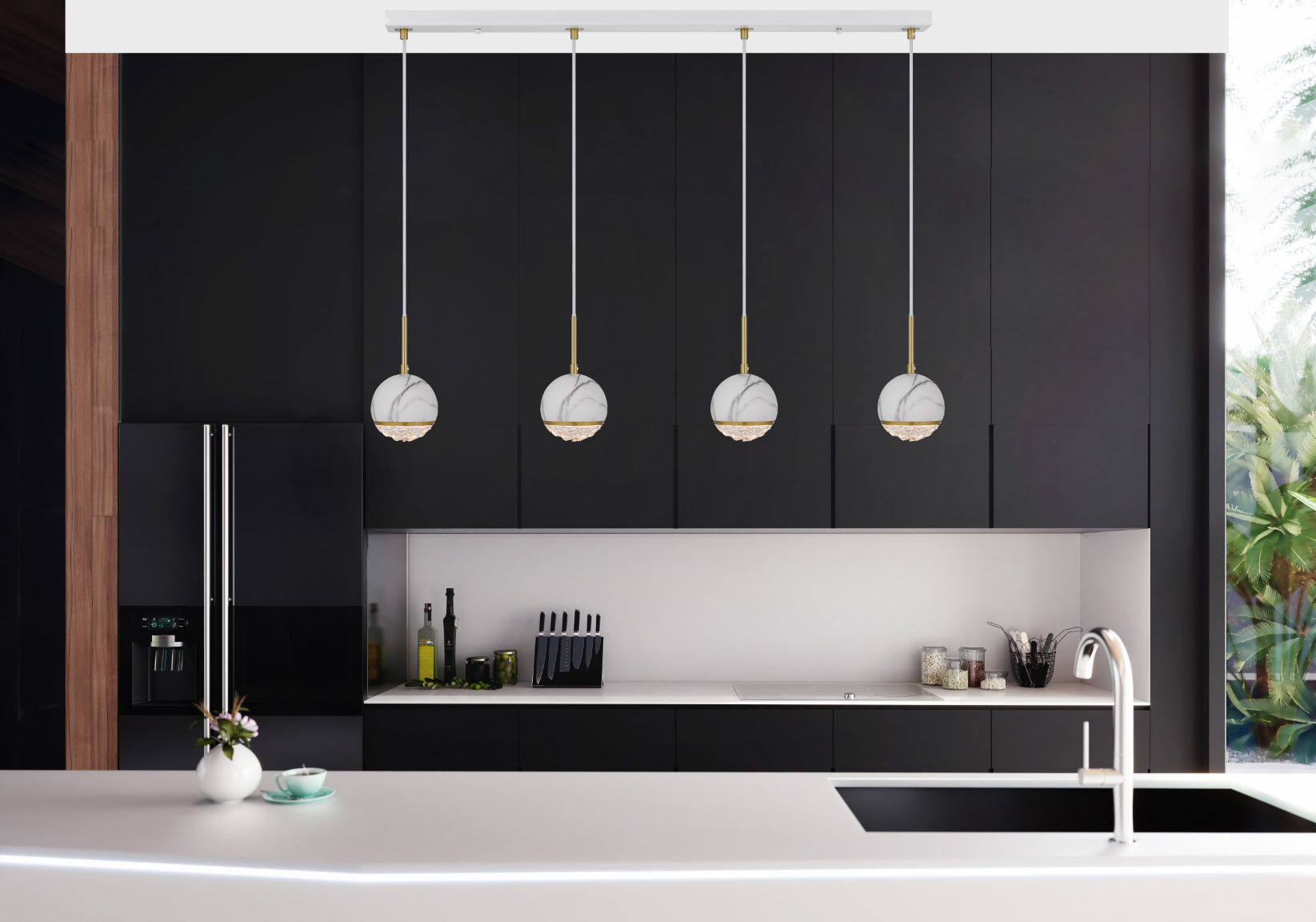 ONETA 4 LIGHTS PENDANT