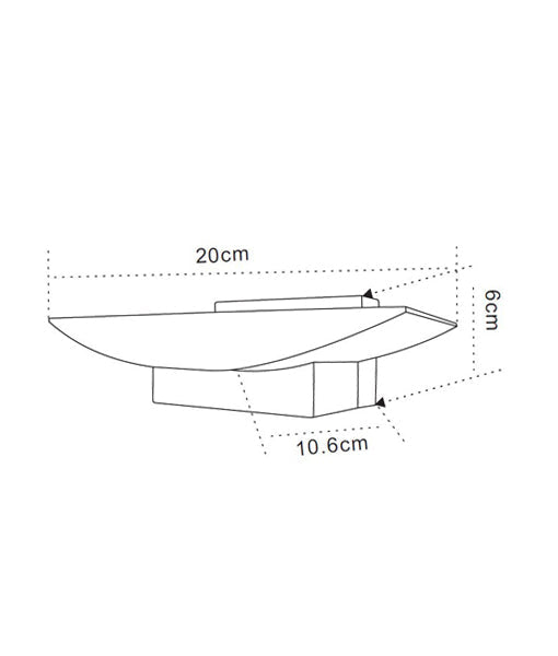 PHOENIX Interior LED Surface Mounted Wall Light