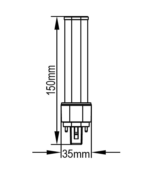 PLC LED Globe (8W)