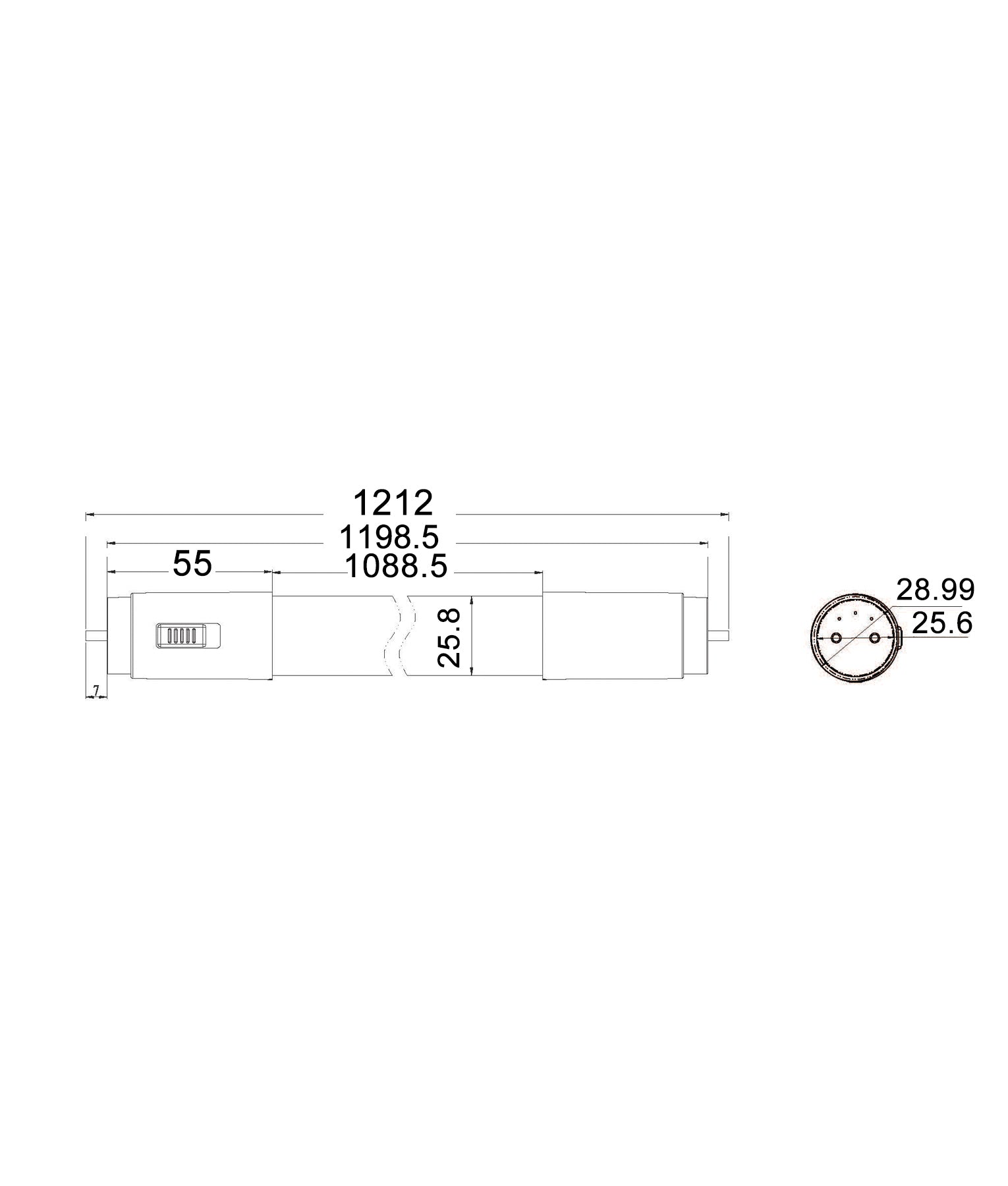 T8 LED Tri-CCT Tubes (4FT & 5FT)