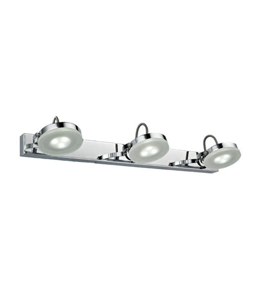 SEATTLE: LED Interior Adjustable Long Bar Chrome Wall Light