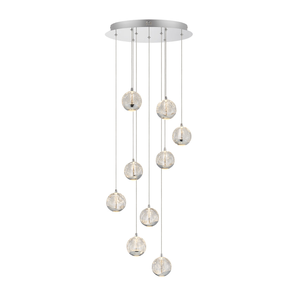 SEGOVIA 9 LIGHT PENDANT