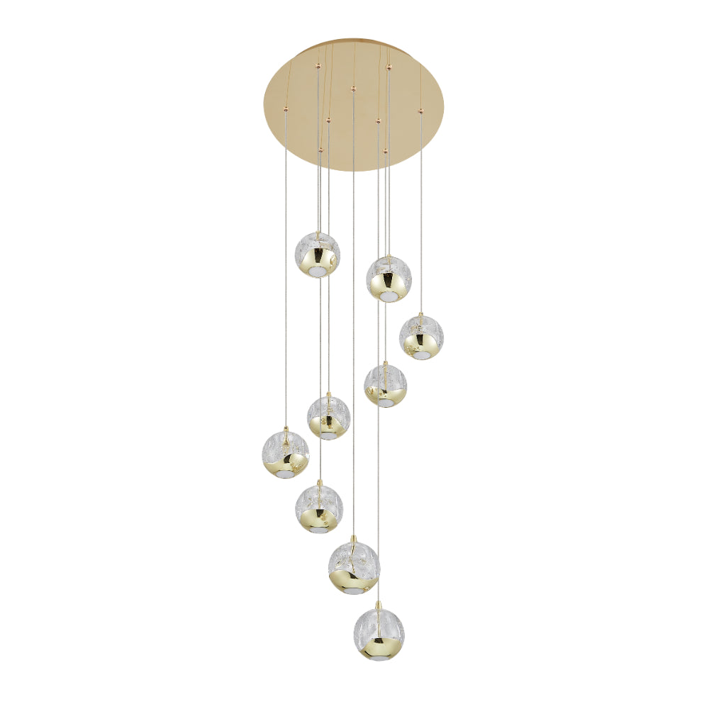 SEGOVIA 9 LIGHT PENDANT