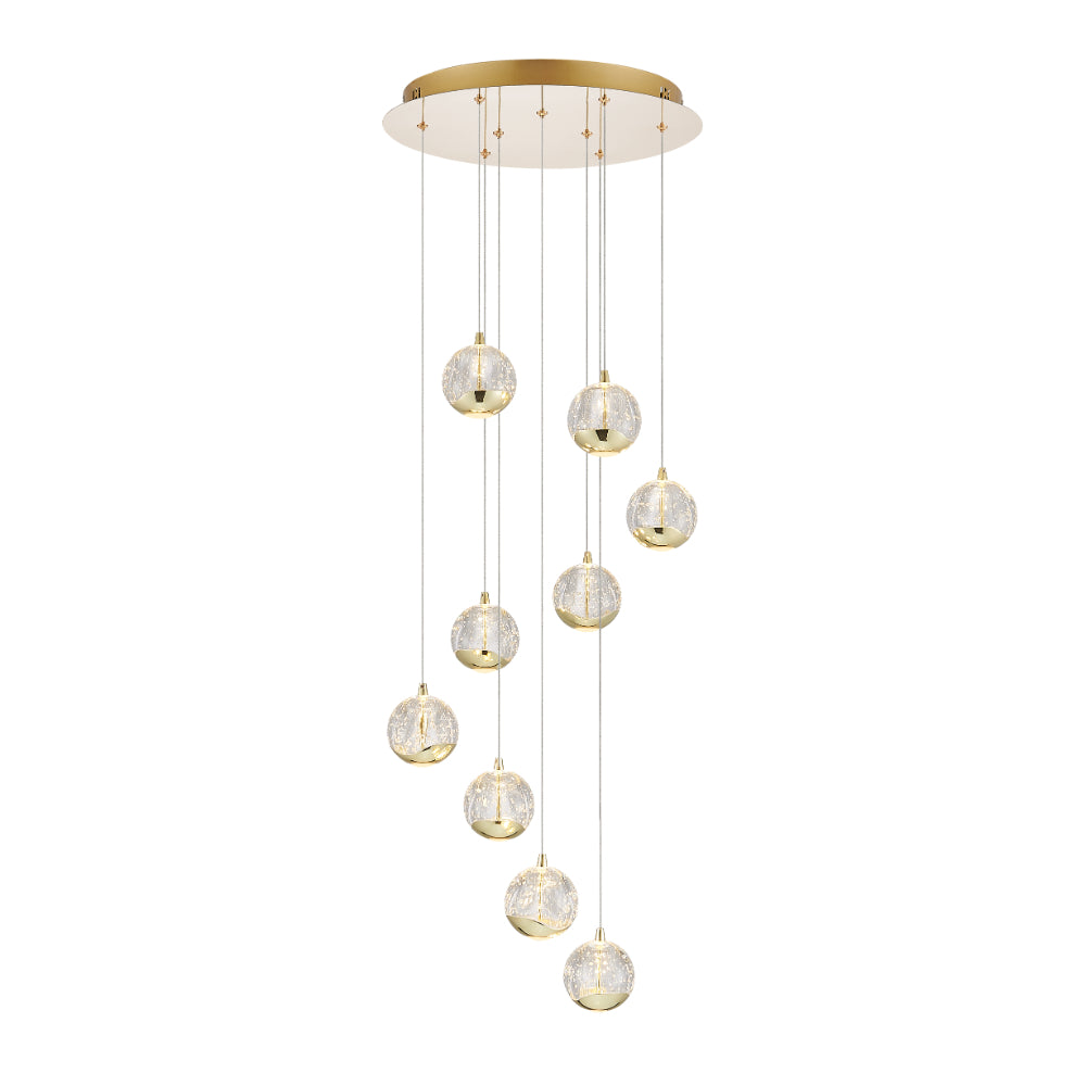 SEGOVIA 9 LIGHT PENDANT