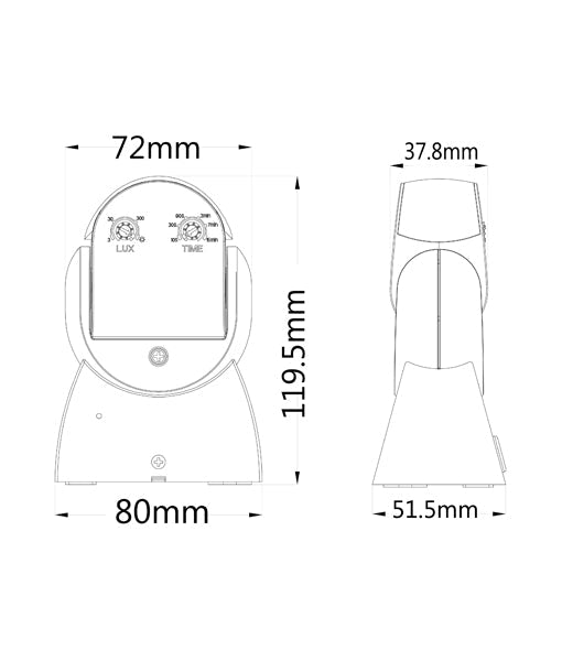 SENS001-002: Infrared Surface Mounted Motion Sensors IP65