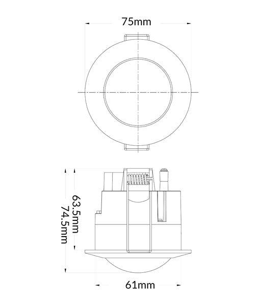 SENS003: Infrared Surface Mounted Motion Sensors 