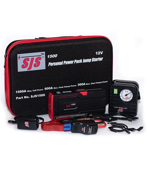 SJS1500TP: Smart Jump Start Charger with Tyre Pump