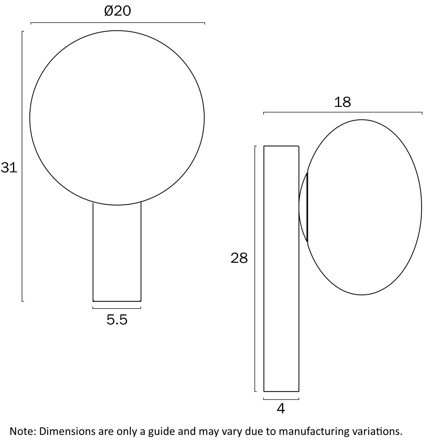 SKYLA TOUCH WALL BRACKET