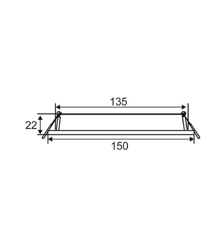 SLICKTRI: LED Dimmable Ultra Slim Tri-CCT Recessed Downlights 