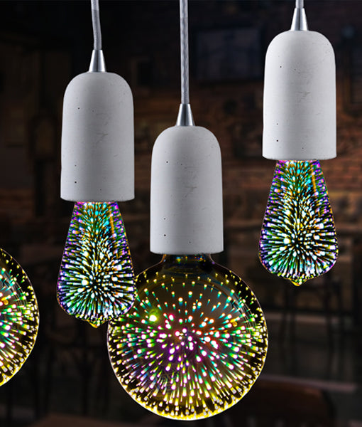 SPECTRA: ST57 LED Firework Effect Decorative Globes (4W)