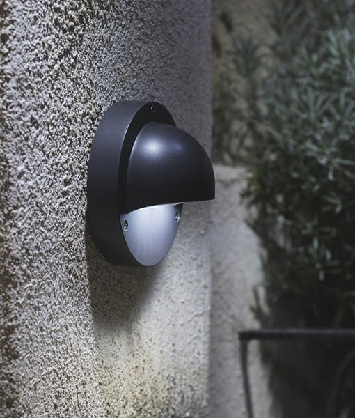 STE: LED Exterior Surface Mounted Eyelid Step / Wall Lights IP44