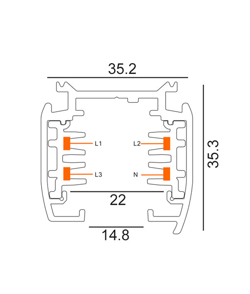 4 Wire 3 Circuit Universal Tracks & Accessories 